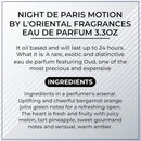 Night De Paris Motion 100ml Unisex Perfume by L'ORIENTALE FRAGRANCES - TUZZUT Qatar Online Shopping