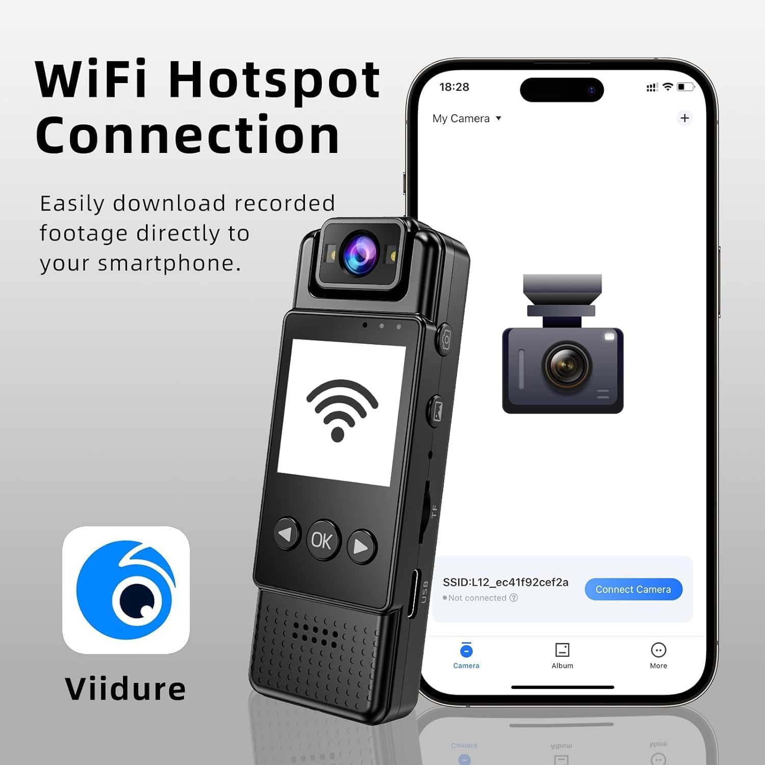 Night Vision Mini Body Camera 1080P, 180° Rotation Night Vision Mini Body Camera 1080P, 180° Rotation