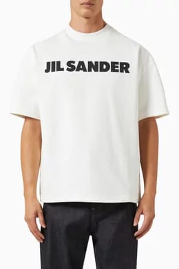 Logo T-Shirt Man | Jil Sander  M-3636 - TUZZUT Qatar Online Shopping