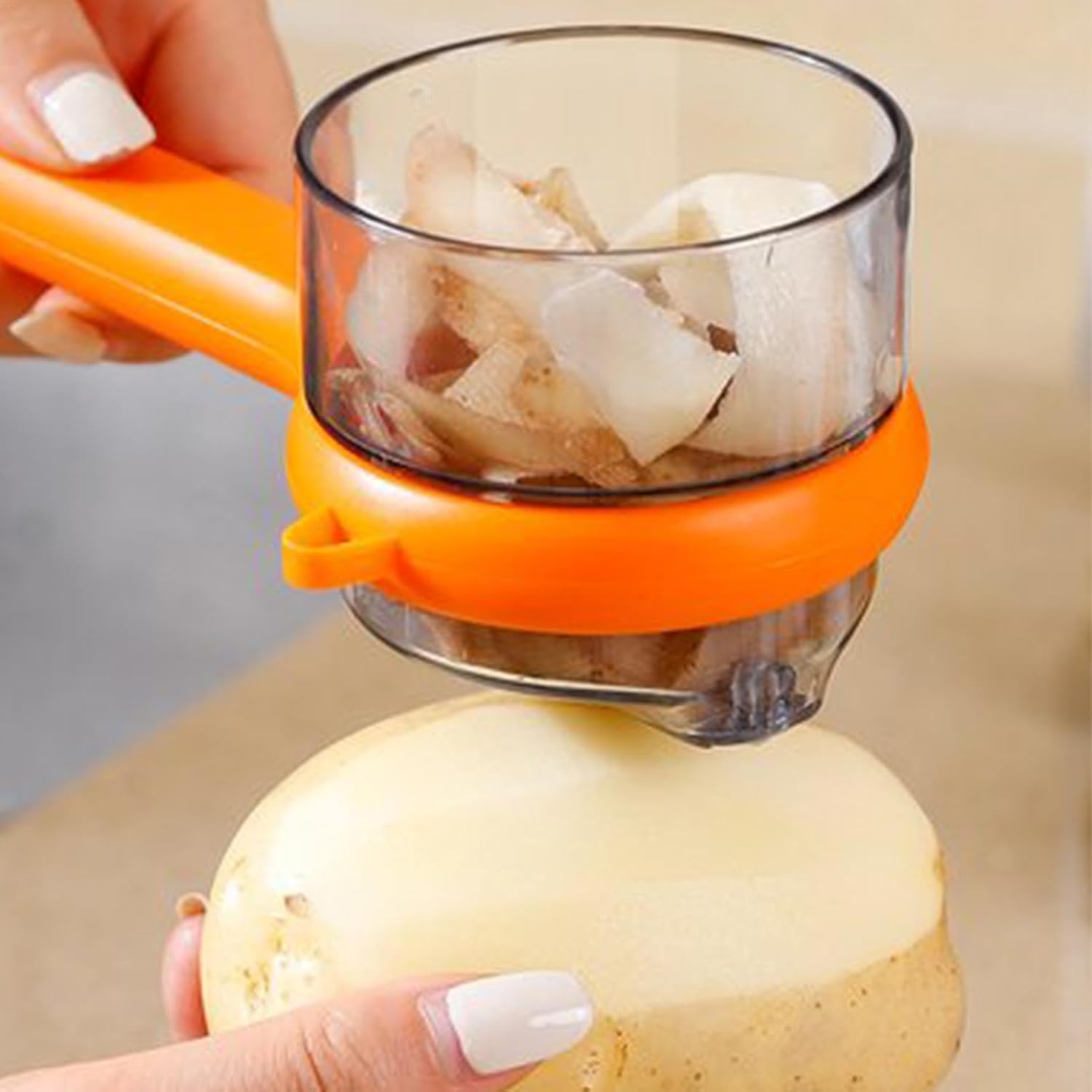 Vegetable Peeler with Container Vegetable Peeler with Container