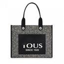 Handbag with faux leather texture and print design B-367942 - TUZZUT Qatar Online Shopping