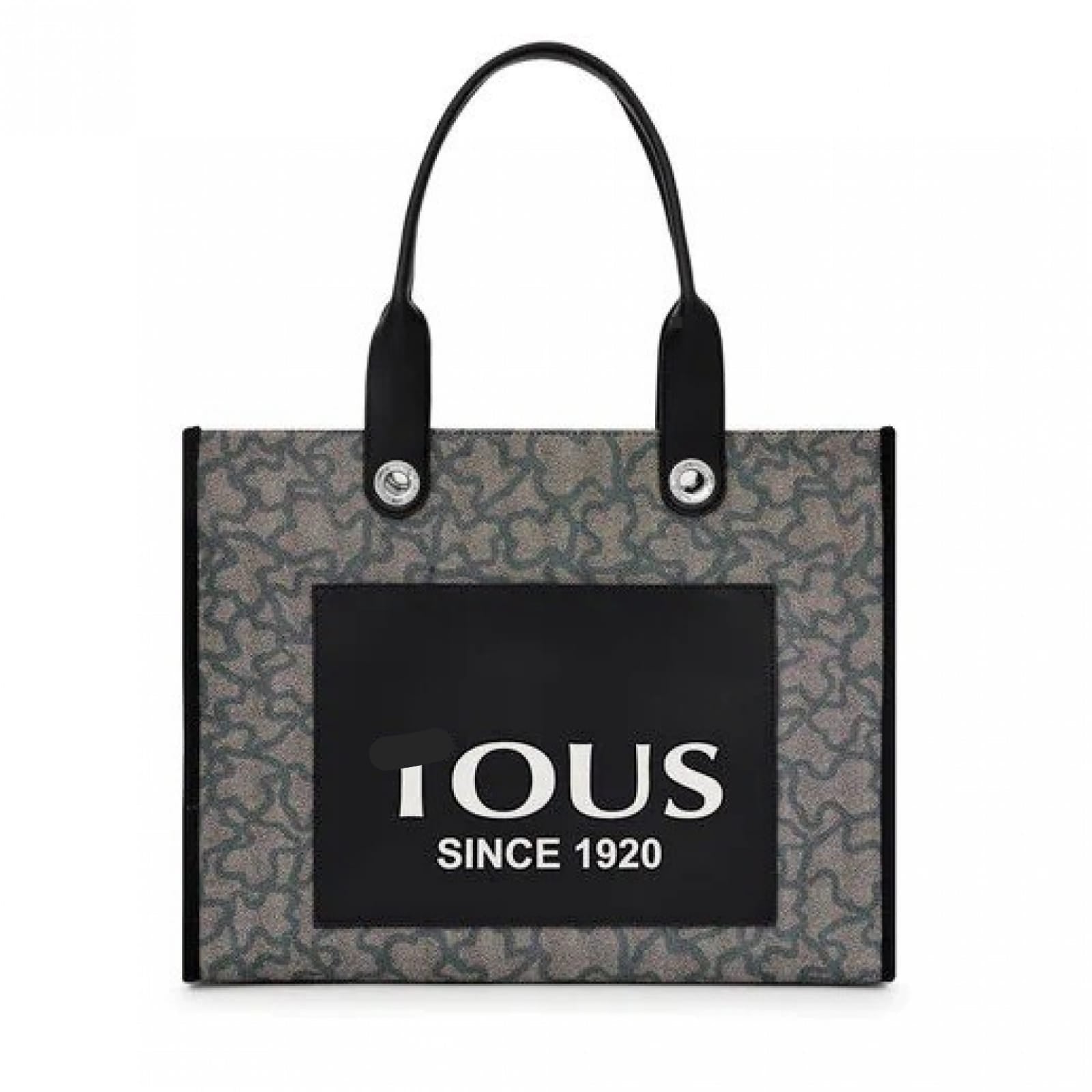 Handbag with faux leather texture and print design B-367942 Handbag with faux leather texture and print design B-367942