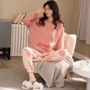 Women 's 2 Pcs Long Sleeve Sleep Set 578990 - TUZZUT Qatar Online Shopping