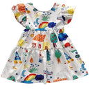 Kid Girl Sleeve Less Dress 1556453 - TUZZUT Qatar Online Shopping