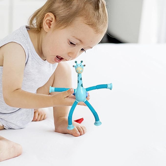 Giraffe Telescopic Suction Cup Toys 1555219 Giraffe Telescopic Suction Cup Toys 1555219
