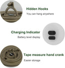 Litinliv Retractable Camping String Lights 10M - TUZZUT Qatar Online Shopping