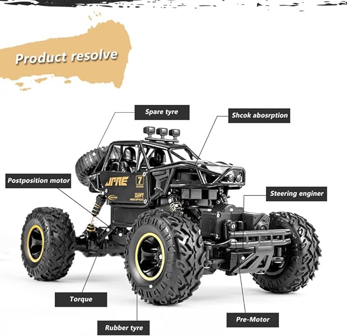 OFF-ROAD Tracer 1:16 4Ghz High Speed Rc Cars 4X4 Wheel Remote Controlled Cars Toy (28cm) OFF-ROAD Tracer 1:16 4Ghz High Speed Rc Cars 4X4 Wheel Remote Controlled Cars Toy (28cm)