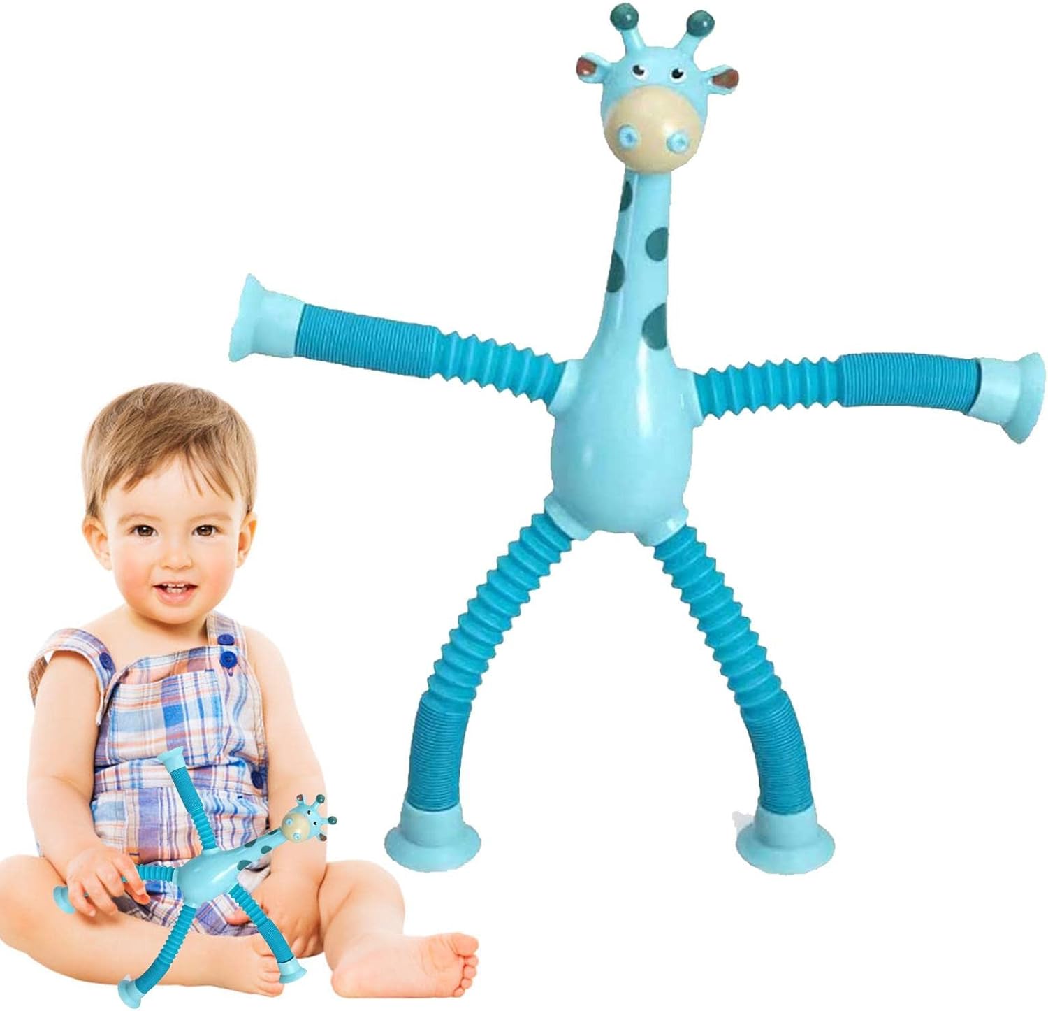 Giraffe Telescopic Suction Cup Toys 1555219 Giraffe Telescopic Suction Cup Toys 1555219