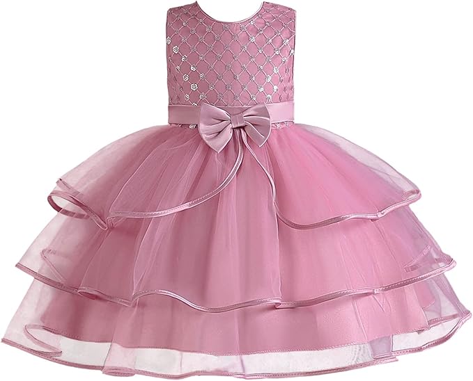 Kids Baby Girls Shoulder Floral Dresss 1487602 - TUZZUT Qatar Online Shopping