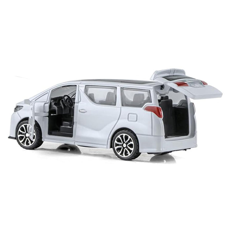 Toyota Alphard Diecast Toy Car Openable Doors, Push Back Action - TUZZUT Qatar Online Shopping