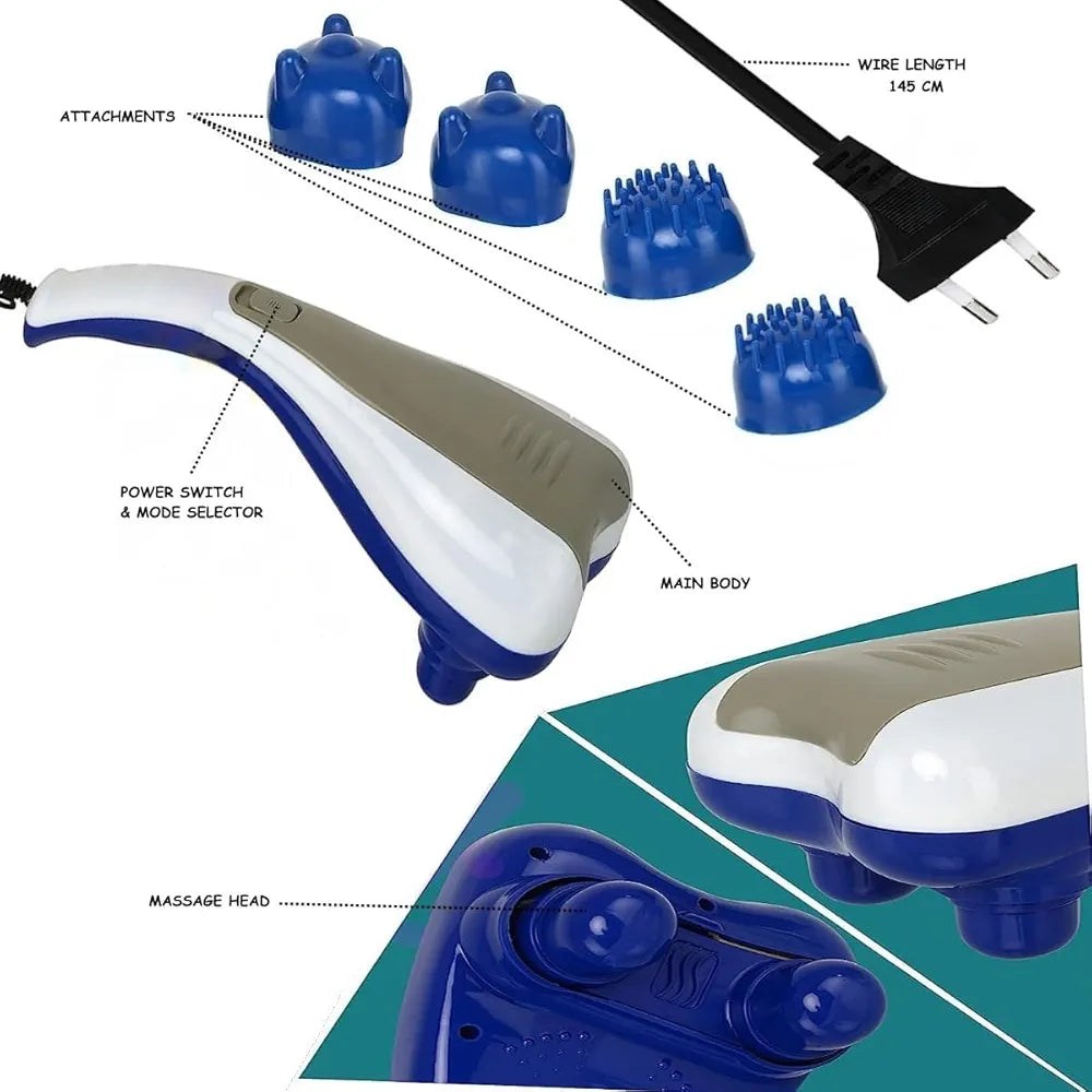 Milinda Double Heads Body Massager Milinda Double Heads Body Massager