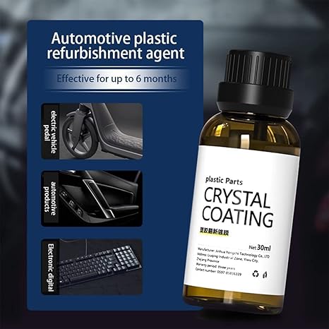 Plastic Parts Cristal Coating- 30ml Plastic Parts Cristal Coating- 30ml