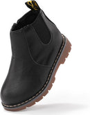 Boys Girls Boots Waterproof Lace Up Kids Cowboy Boots Toddler Boots With Side Zipper for Kids.    19628528 - TUZZUT Qatar Online Shopping