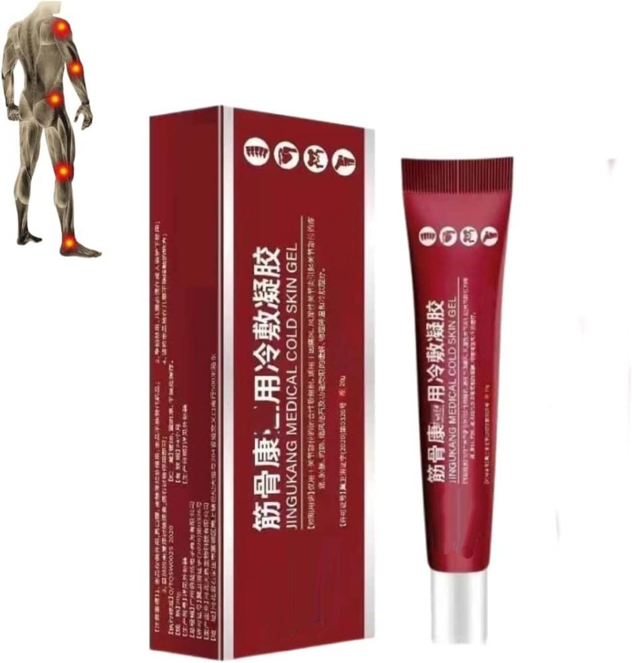 Jingukang Cold Compression Gel for Tendons and Bones 20g