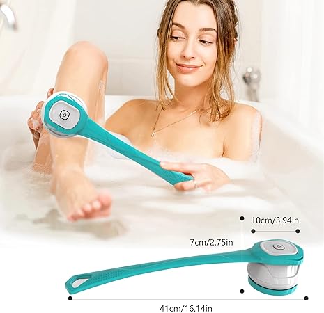 Electric Shower Brush MYS-06 - TUZZUT Qatar Online Shopping