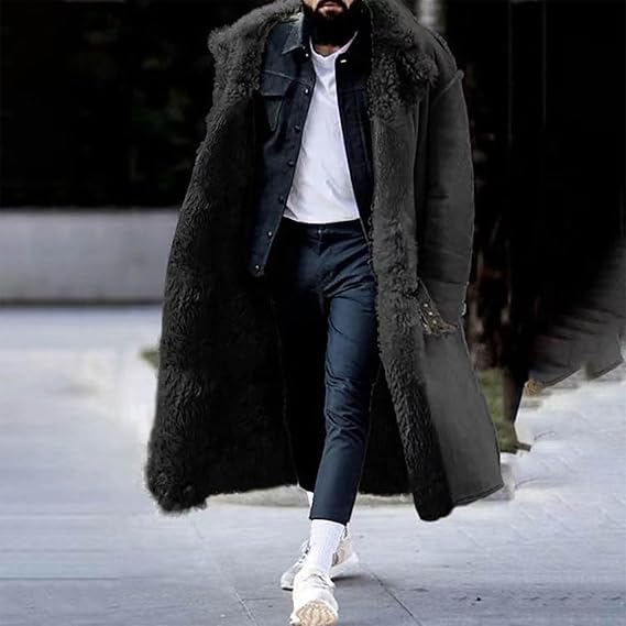 Winter Warm Trench Coat TC789 - TUZZUT Qatar Online Shopping