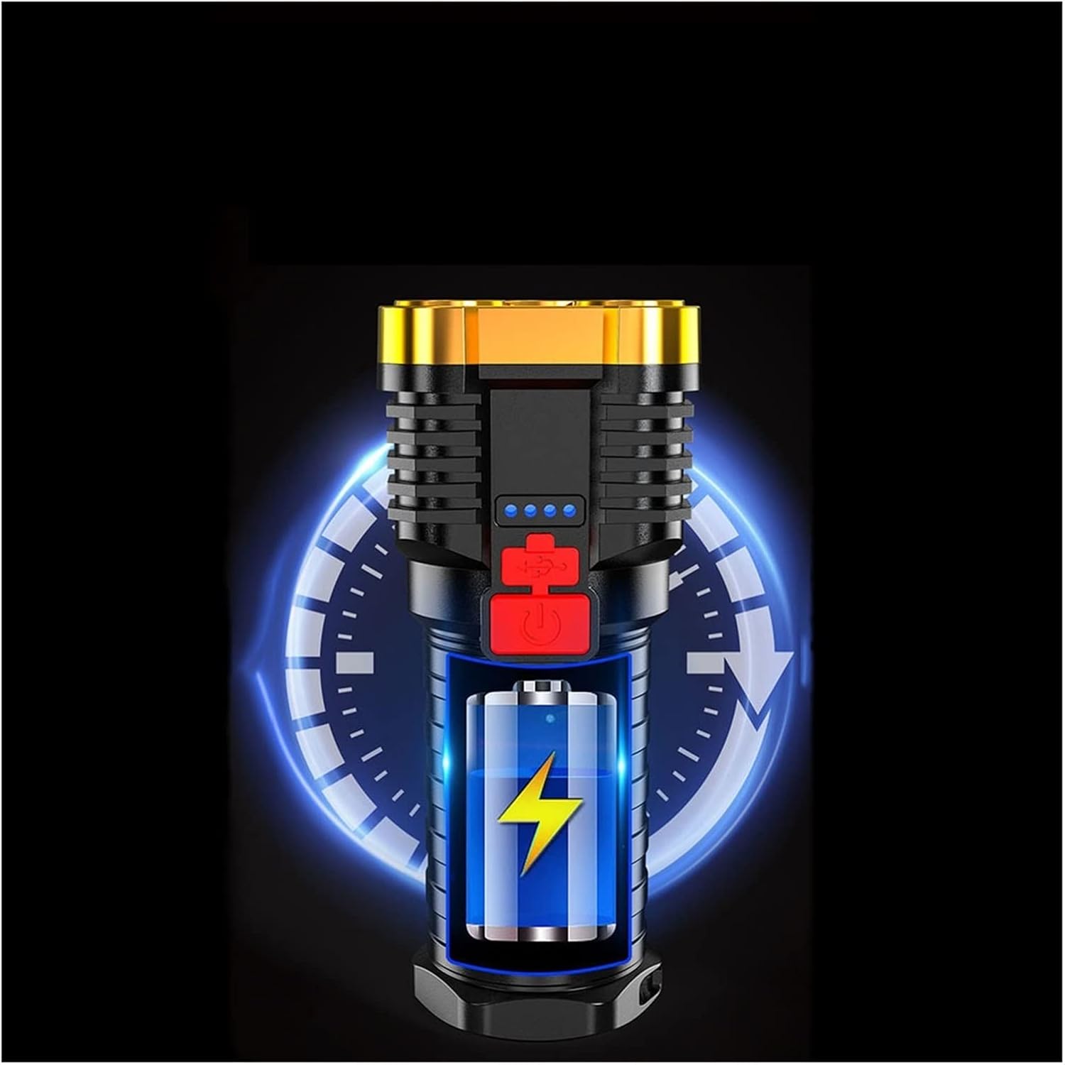 5LED High Power Led Flashlights Rechargeable Camping Spotlight with Side Light 3 Lighting Modes for Camping Adventure Outdoor HY912 5LED High Power Led Flashlights Rechargeable Camping Spotlight with Side Light 3 Lighting Modes for Camping Adventure Outdoor HY912