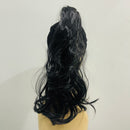 Synthetic Long Curly Wavy Ponytail Hair -oy61(7026) - TUZZUT Qatar Online Shopping