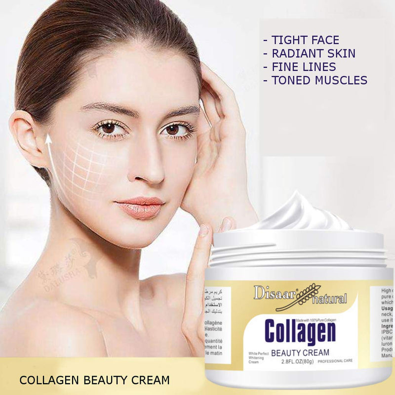 DISAAR BEAUTY Collagen Beauty Cream 80g - Tuzzut.com Qatar Online Shopping