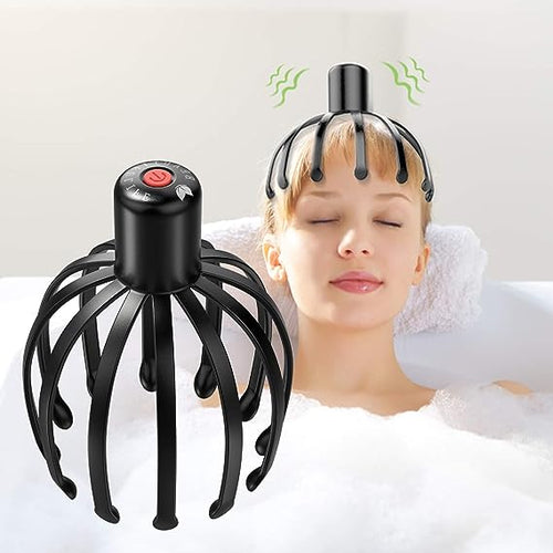 Electric Octopus Claw Scalp Massager Stress Relief Therapeutic Head Sc Electric Octopus Claw Scalp Massager Stress Relief Therapeutic Head Sc