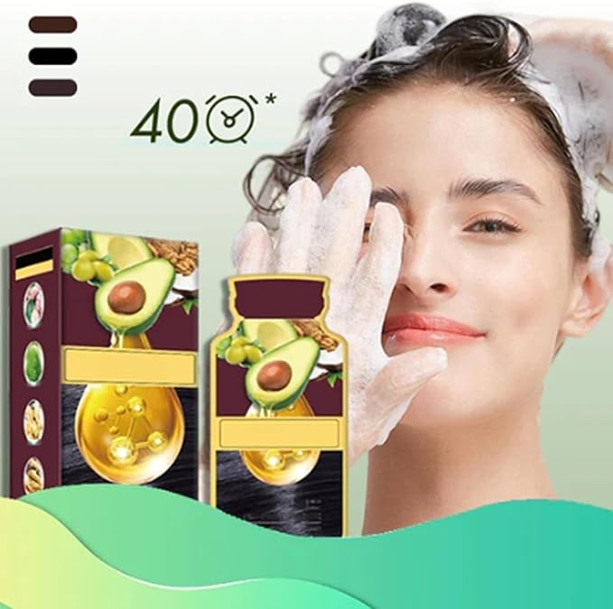 Multy-Plant Extract Hair Dye Shampoo 30ml 10bags boxes Multy-Plant Extract Hair Dye Shampoo 30ml 10bags boxes
