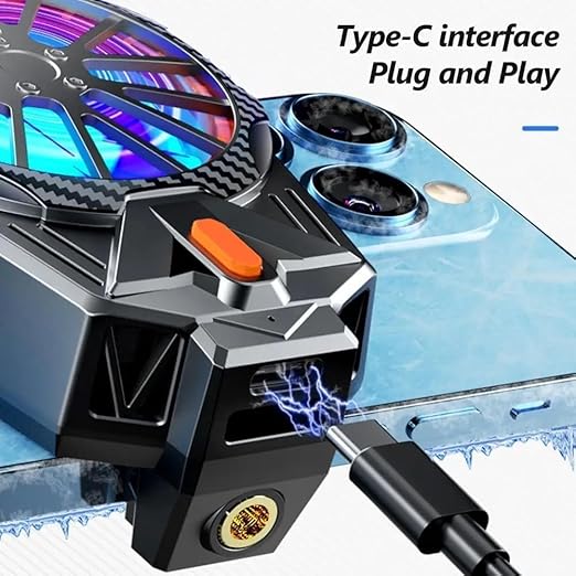 USB Phone Cooler Gaming Fan with Maximum Airflow X57 - TUZZUT Qatar Online Shopping