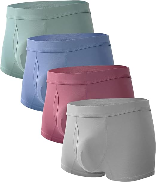 Men's 4 Pcs Trunks Underwear Soft Breathbale Boxer MB-5487