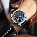 Olevs Ineluct Leather Watch S4699235