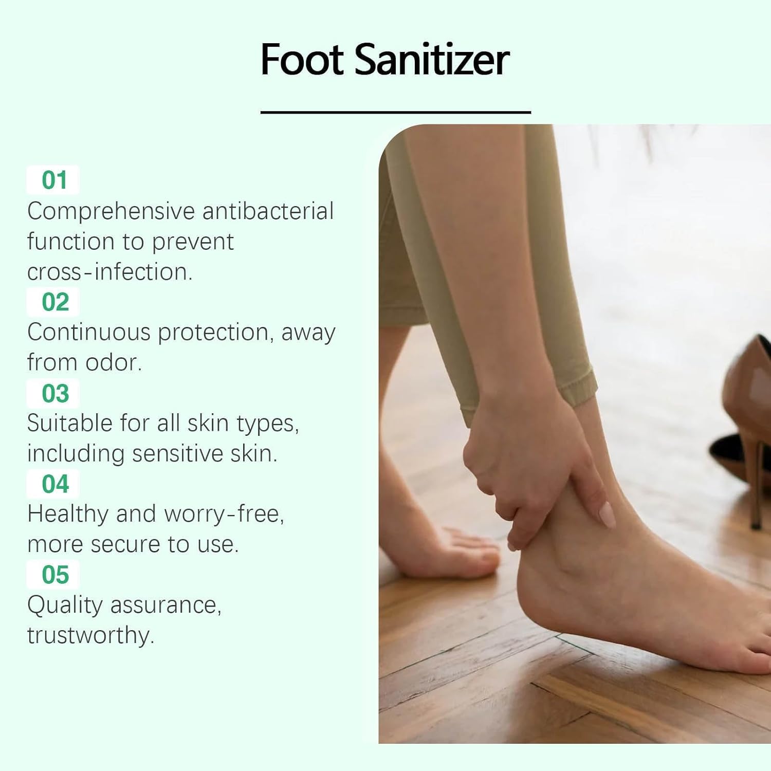 Ximonth Foot Sanitiser with Tea Tree Oil, Tea Tree Oil Feet Spray Ximonth Foot Sanitiser with Tea Tree Oil, Tea Tree Oil Feet Spray