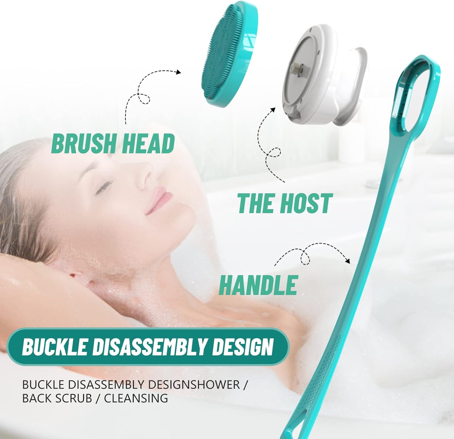 Electric Shower Brush MYS-06 Electric Shower Brush MYS-06