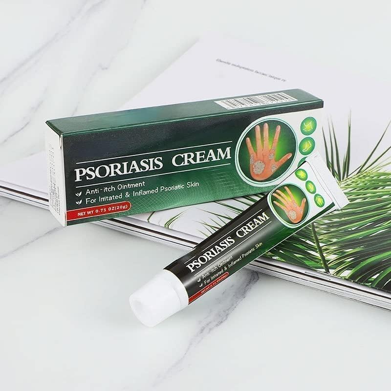 Natural Herbal Eczema Pruritus Psoriasis Ointment，Psoriasis Creams - Psoriasis Treatment, Antibacterial Cream,for Body Itching - TUZZUT Qatar Online Shopping