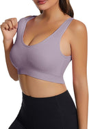 Women's Plus Bra Wrap No Rim Push Up Tube Top Yoga Fitness Sports S-5113258 - TUZZUT Qatar Online Shopping