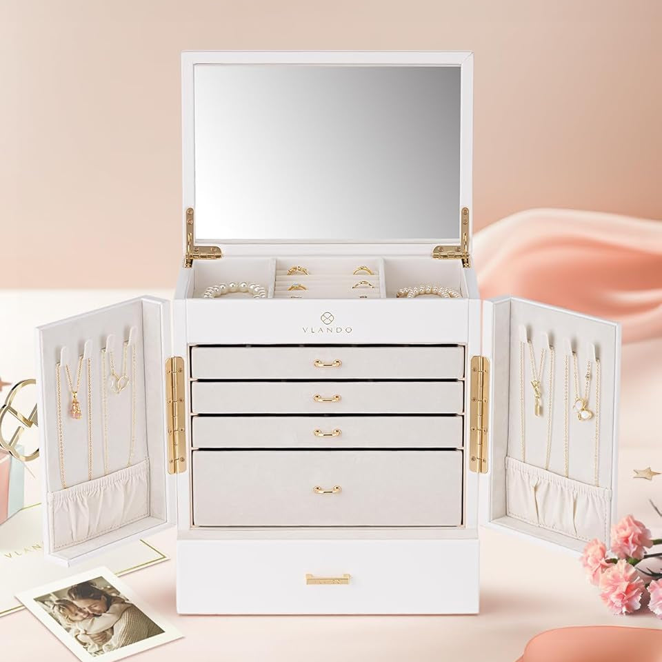 Exquisite Multi-Functional Cabinet Multi Drawer Jewelry Storage Box Exquisite Multi-Functional Cabinet Multi Drawer Jewelry Storage Box