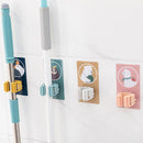 Wall Mounted Broom Clip Mop Grippers 2pcs 1557600 - TUZZUT Qatar Online Shopping