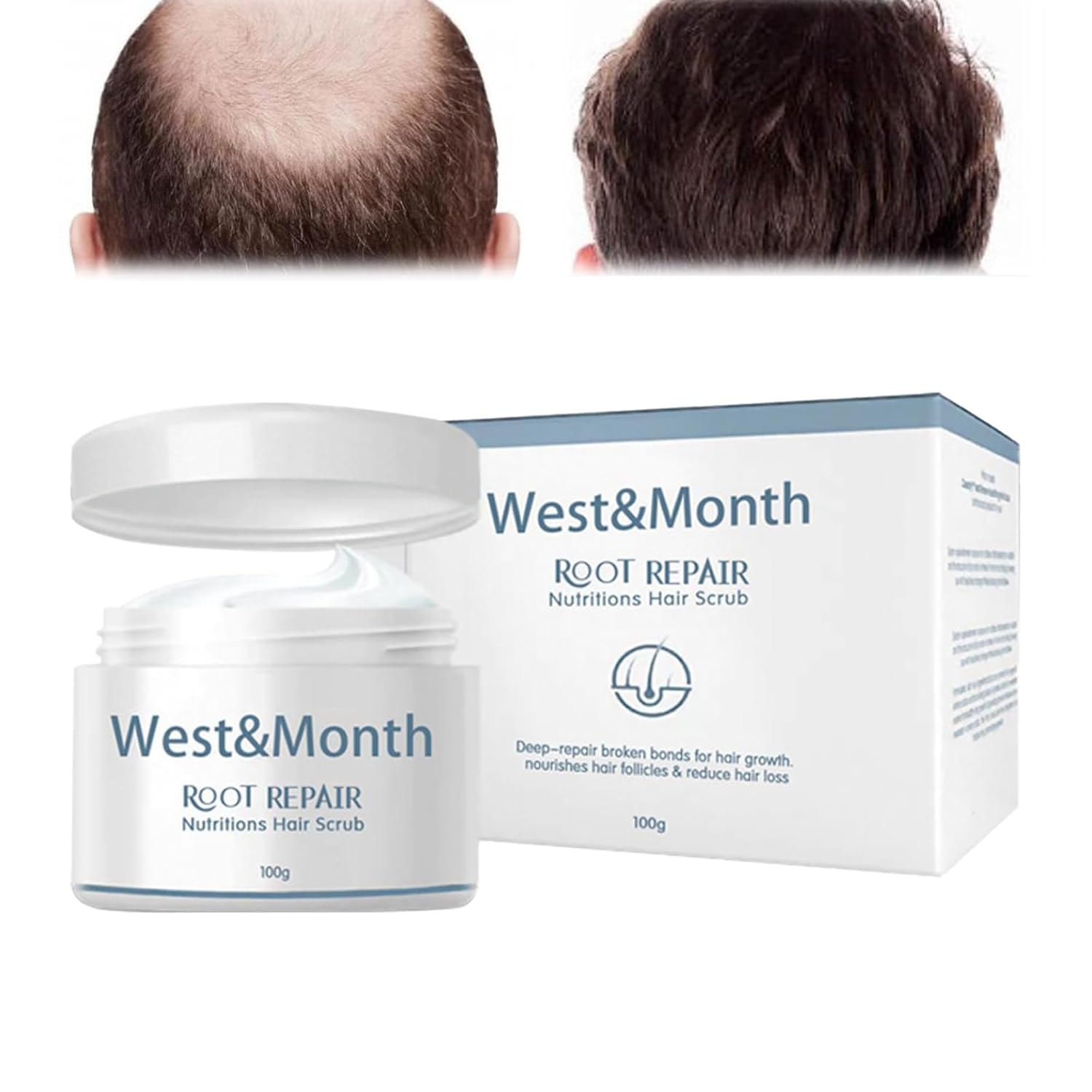 West And Month Root Repair Nutritions Hair Scrub 100g West And Month Root Repair Nutritions Hair Scrub 100g