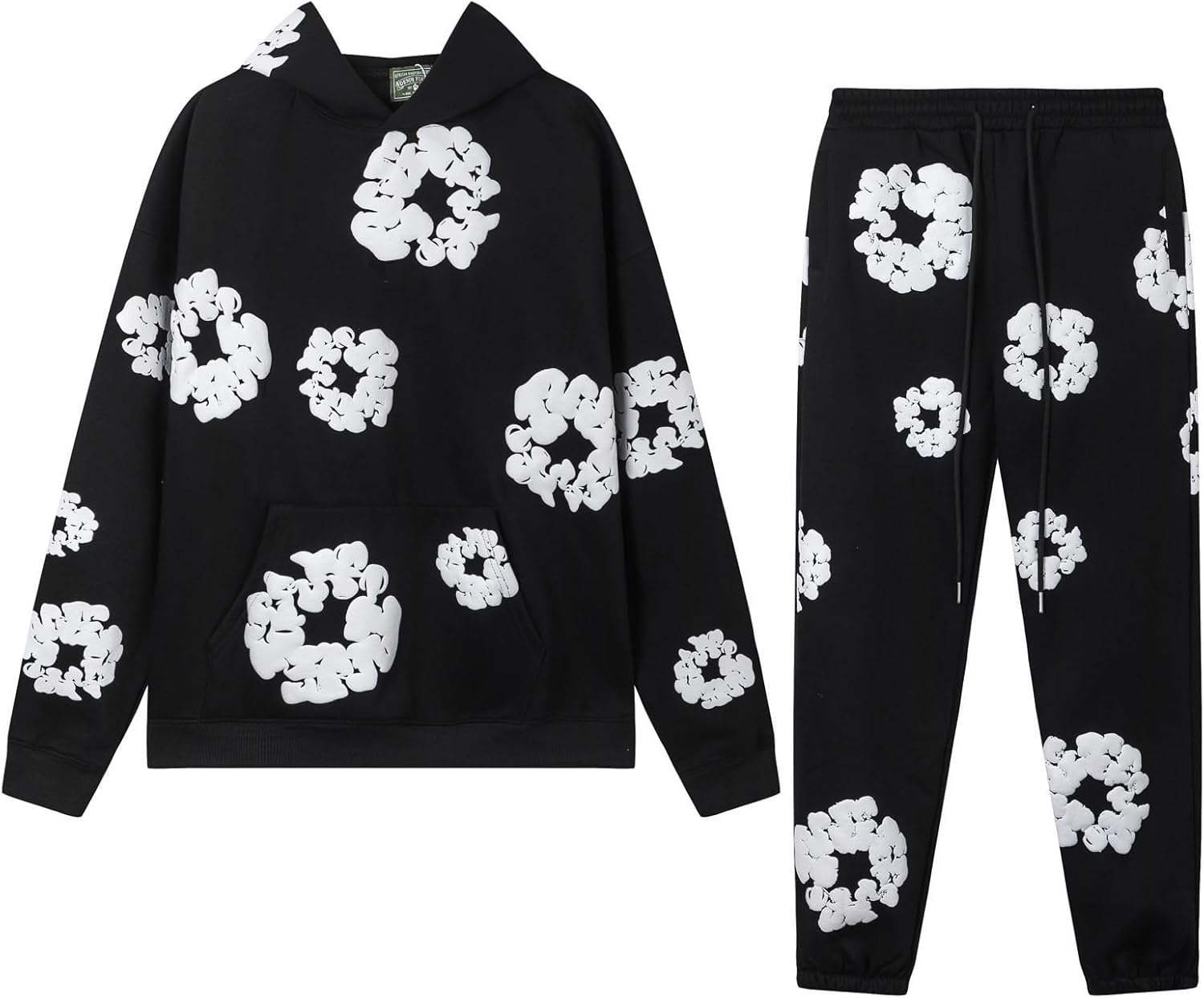 Denim Tears Tracksuit Black B-6580 Denim Tears Tracksuit Black B-6580