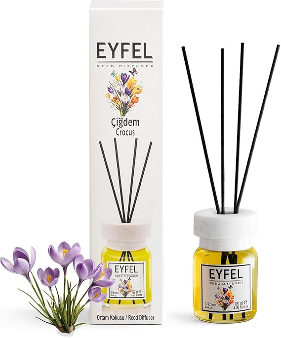 EYFEL Crocus Reed Diffusers 120ml EYFEL Crocus Reed Diffusers 120ml