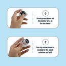 50 Pcs Push-Style Compressed Disinfecting Wet Wipes - TUZZUT Qatar Online Shopping