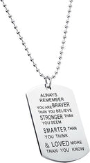 Fervent Always Remember You Are Loved Necklace R22