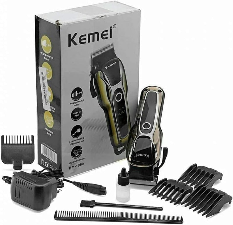 Kemei professional hair clipper for men dry KM-1990