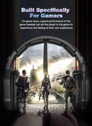 Onikuma K10 Gaming Headset with Surround Sound Pro Noise Canceling Gaming Headphones with Mic & RGB LED Light - Tuzzut.com Qatar Online Shopping