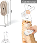 Smart Electric Steam Brush for Dogs and Cats - TUZZUT Qatar Online Shopping