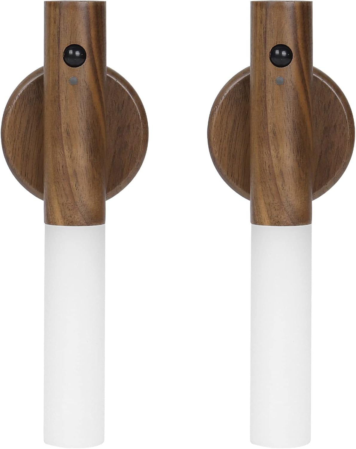 Rechargeable Wooden Stick Wall Sconce Lights for Bedroom Corridor Staircase