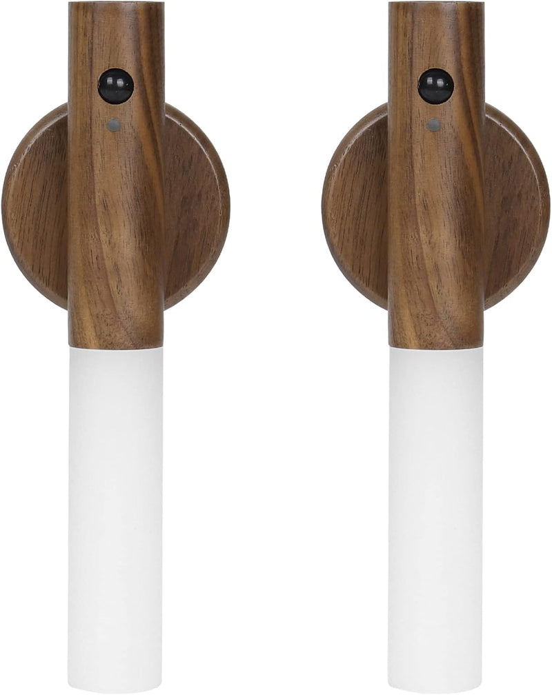 Rechargeable Wooden Stick Wall Sconce Lights for Bedroom Corridor Staircase - TUZZUT Qatar Online Shopping