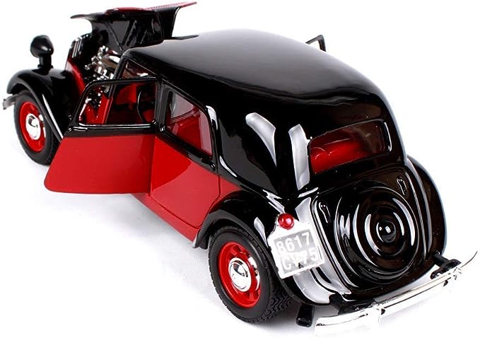 Car model 1938 Citroen 15 Cv Car Model, 1:24 Static Die-casting Car with Base 20x7.3x6.5cm Collectible Vehicles Toy Car Model Toy for Children Diecast Cars lalay S1652434