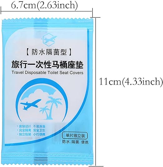 Travel Disposable Toilet Seat Covers S4503180 Travel Disposable Toilet Seat Covers S4503180