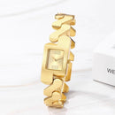 Womens Gold Luxury Quartz Watch 99632 - TUZZUT Qatar Online Shopping