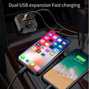 Fokine BT36B - Kit de transmisor FM para Coche (Bluetooth 5.0, 12-24 V, con Cargador USB Dual, Receptor de Audio y música Manos Libres) S2125980 - Tuzzut.com Qatar Online Shopping