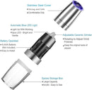 Gravity Electric Salt and Pepper Grinder Set   C68 - TUZZUT Qatar Online Shopping