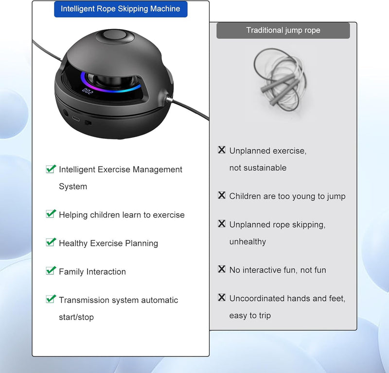 Music Intelligent Rope Skipping Machine HB-002 - TUZZUT Qatar Online Shopping